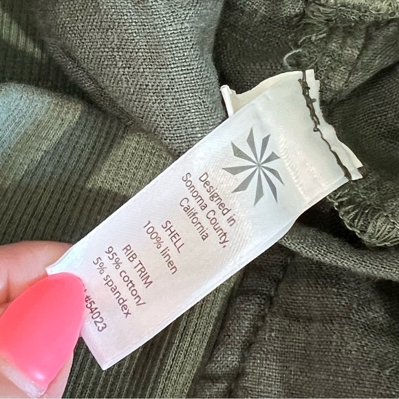 Athleta Seline Olive Green Linen Skirt Size 2 - Picture 11 of 11